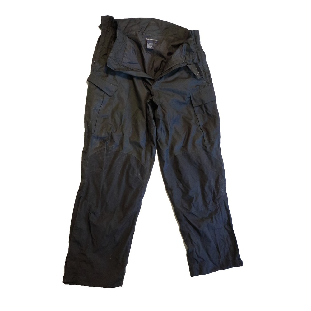 5.11 Tactical Pants Men's Extra Large Black Patrol Rain Waterproof Outdoor